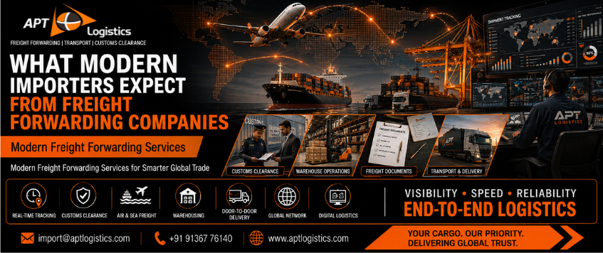 What Modern Importers Expect from Freight Forwarding Companies | APT Logistics