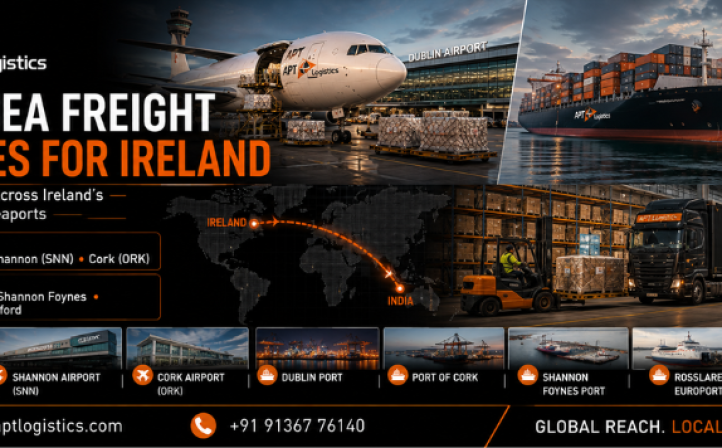 Air & Sea Freight Services for Ireland | APT Logistics