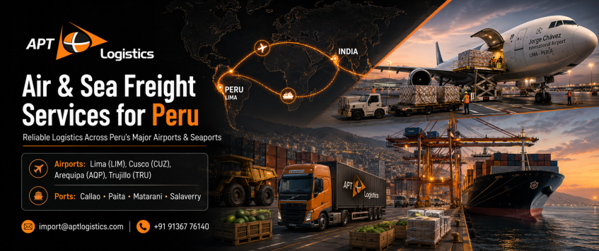 Air & Sea Freight Services for Peru | APT Logistics