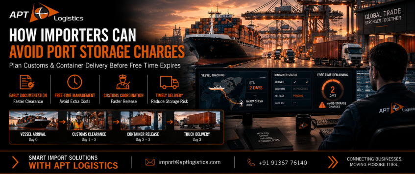 Avoid Port Storage Charges | Tips for Importers