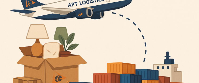 Personal Baggage & Household Goods Shipping – Air & Sea with APT Logistics