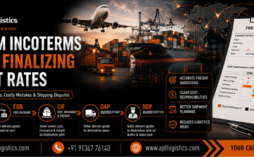 Logistic Tip: Confirm Incoterms before finalizing rates