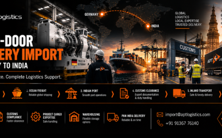 Door-to-Door Machinery Import Services | APT Logistics