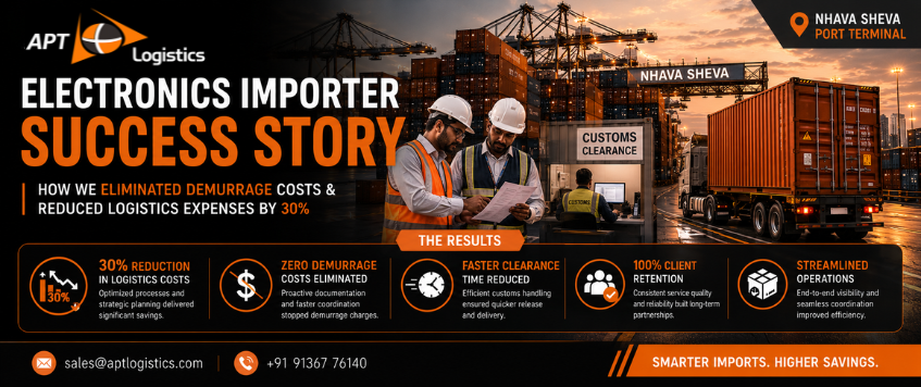 Demurrage Cost Reduction Case Study | APT Logistics