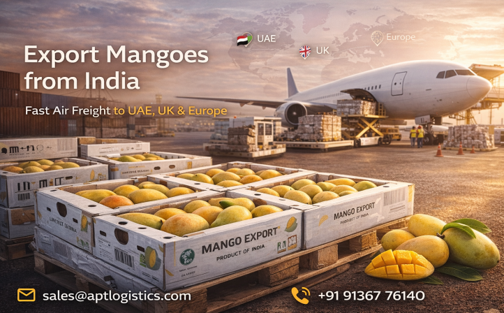 How to Export Mangoes from India to UAE, UK & Europe | APT Logistics