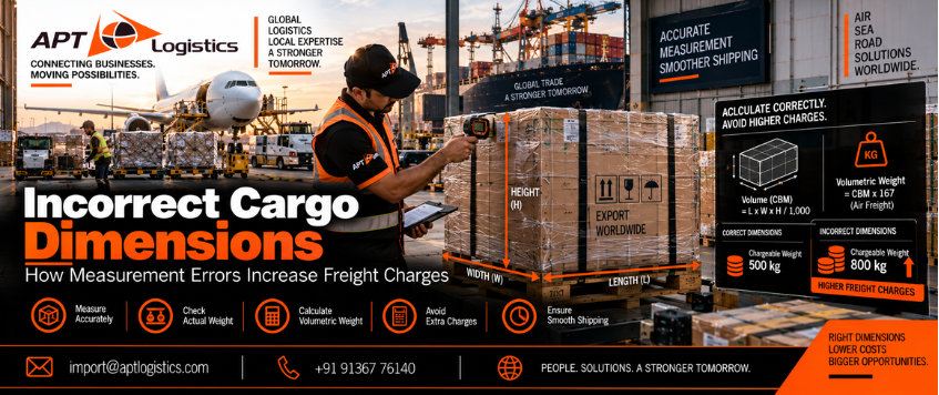 Incorrect Cargo Dimensions: How They Increase Freight Charges