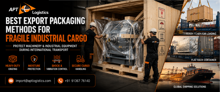 Industrial Export Packaging Methods | APT Logistics