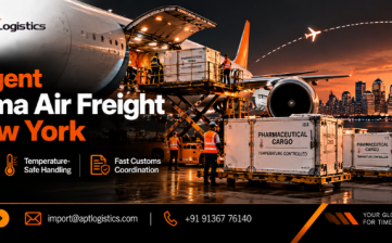 Urgent Pharma Air Freight to New York | APT Logistics