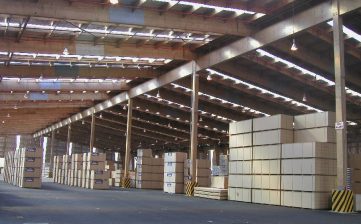 Warehousing services offered by APT Logistics in India.