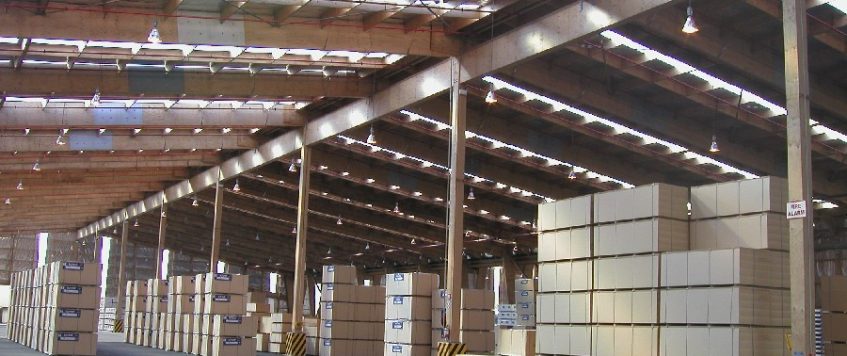 Warehousing services offered by APT Logistics in India.